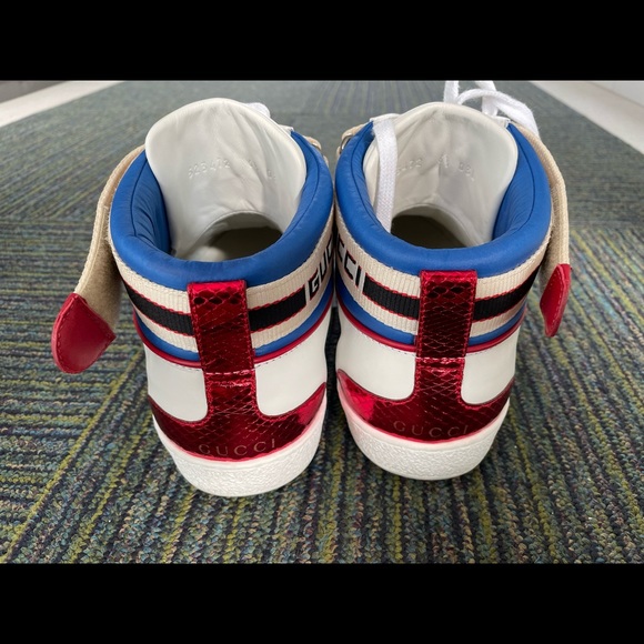 Gucci fashion sneaker ACE high top - Picture 5 of 11